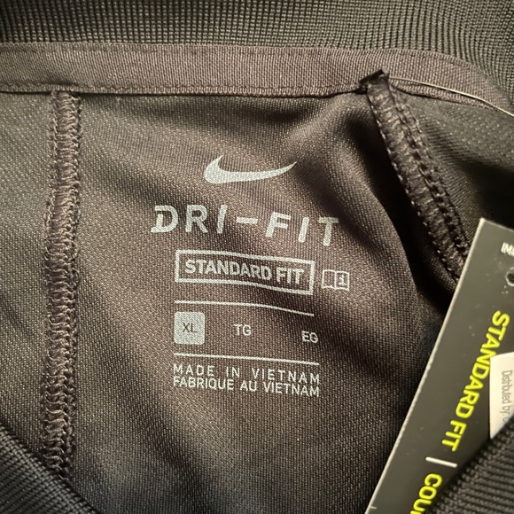 Nike Dri-Fit Disney Parks Excl. Black Golf Polo - Picture 8 of 9